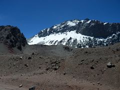 27 Cerro Ameghino From Just Before Plaza Argentina Base Camp
